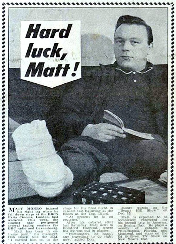 Hard luck, Matt!