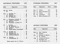fixtures 1967