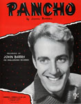 John Barry Pancho sheet music cover